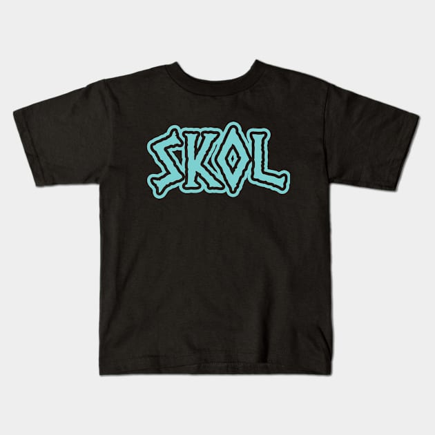 SKOL Kids T-Shirt by DavesTees